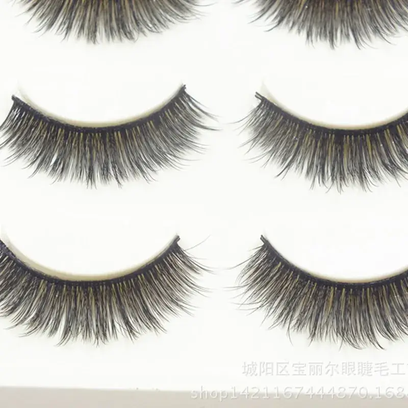 False Eyelashes D03 Thick Mixed Style - Image 7