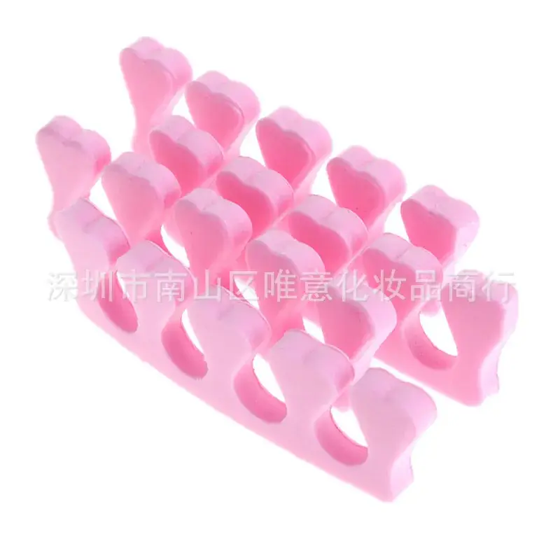 Pink Nail Art Sponges for Toe & Finger Split Design — feature 3
