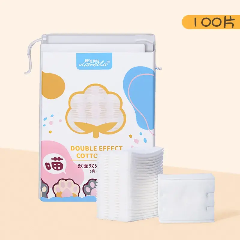 Lmltop Xinjiang 222pcs Double Sided Makeup Remover Cotton