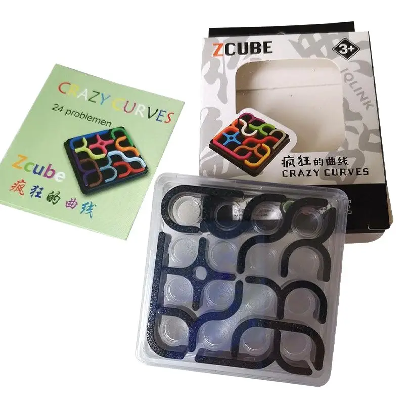 Crazy Curves Educational Puzzle Toy Set