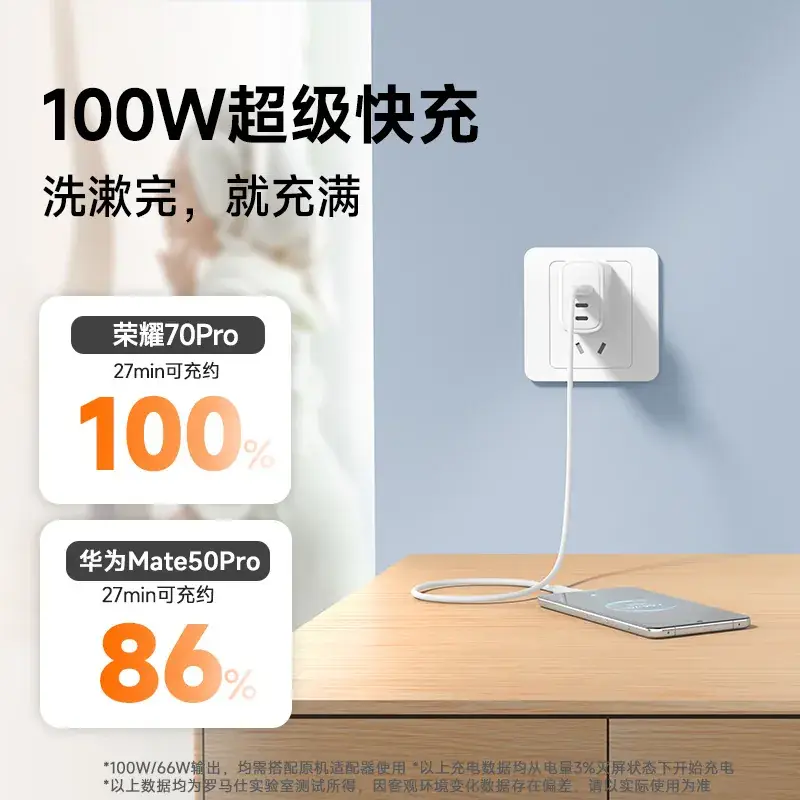 Romoss Fit Charge 100W Type-C Cable for Huawei Xiaomi Android - Image 3