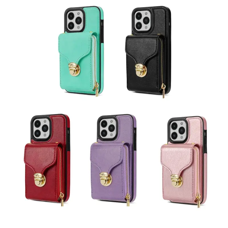 Multi-Card Lanyard with iPhone 17 Zipper Case - Image 7