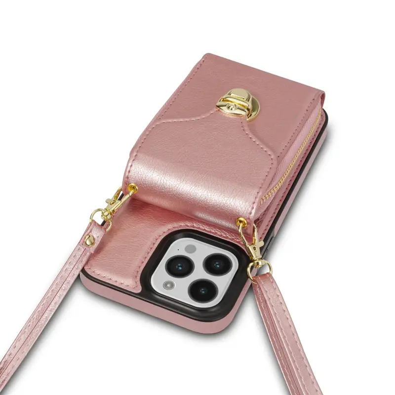 Multi-Card Lanyard with iPhone 17 Zipper Case - Image 9
