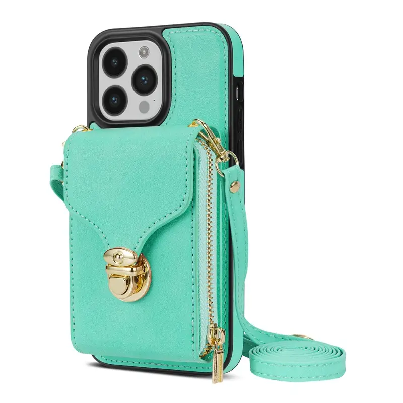 Multi-Card Lanyard with iPhone 17 Zipper Case - Image 5