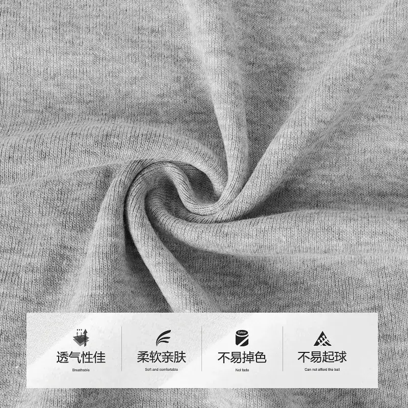 Men Cotton Vest Extra Large Grey - Image 4