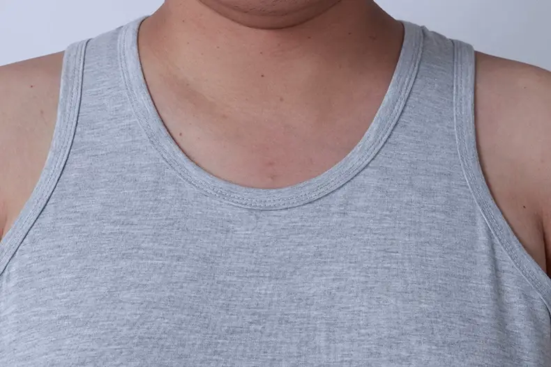 Men Cotton Vest Extra Large Grey — feature 15