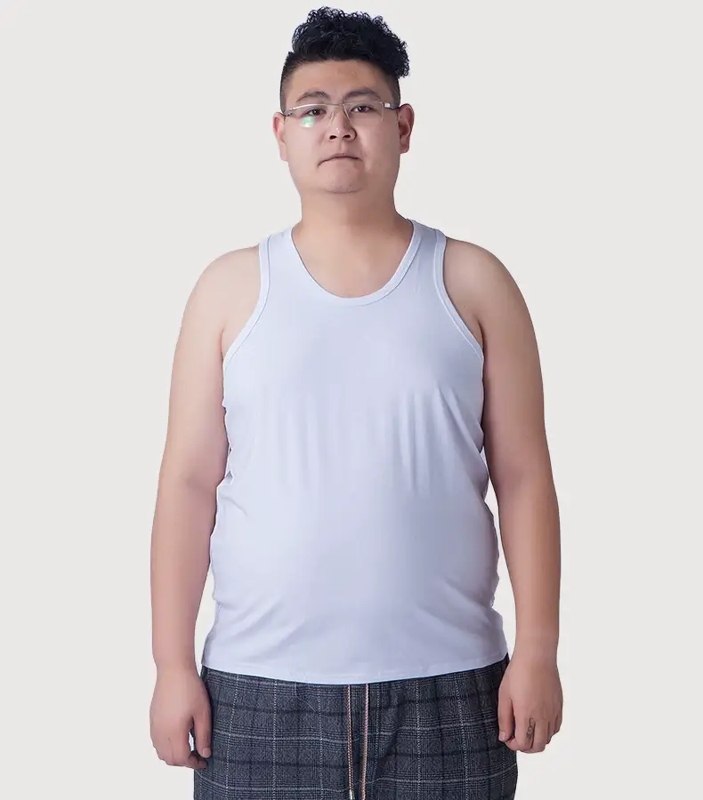 Men Cotton Vest Extra Large Grey — feature 6