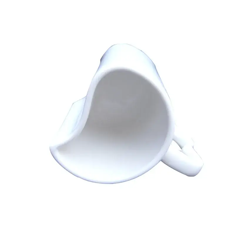 White S-Shape Cup for Couples Transfer Marking