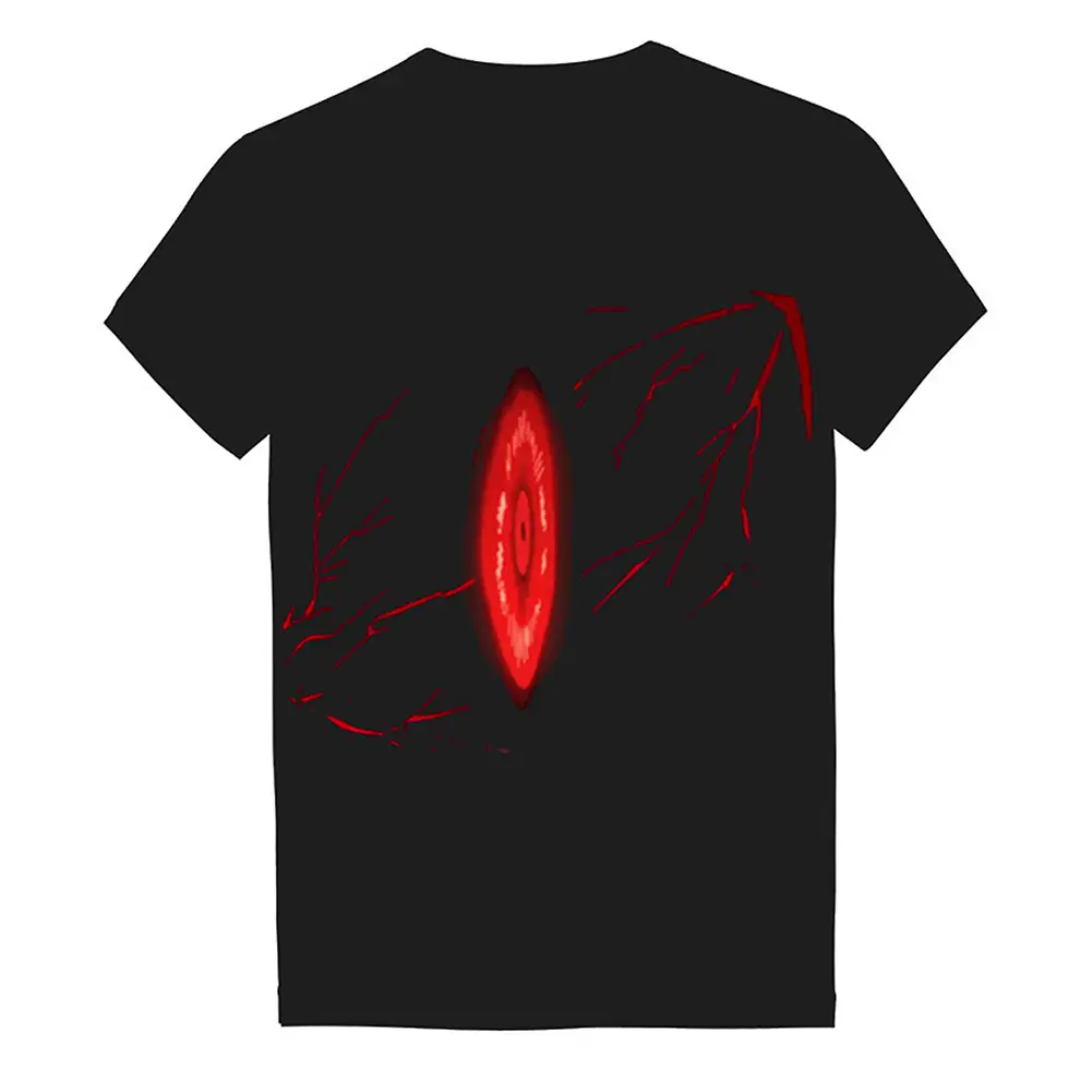 Tokyo Ghoul Jin Mu Yan He Zi T-Shirt Black - Image 2