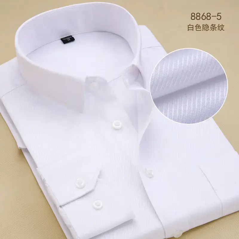 Distribution Men's Pink Slim Fit Long Sleeve Shirt - Image 3