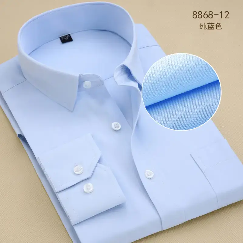 Distribution Men's Pink Slim Fit Long Sleeve Shirt - Image 7