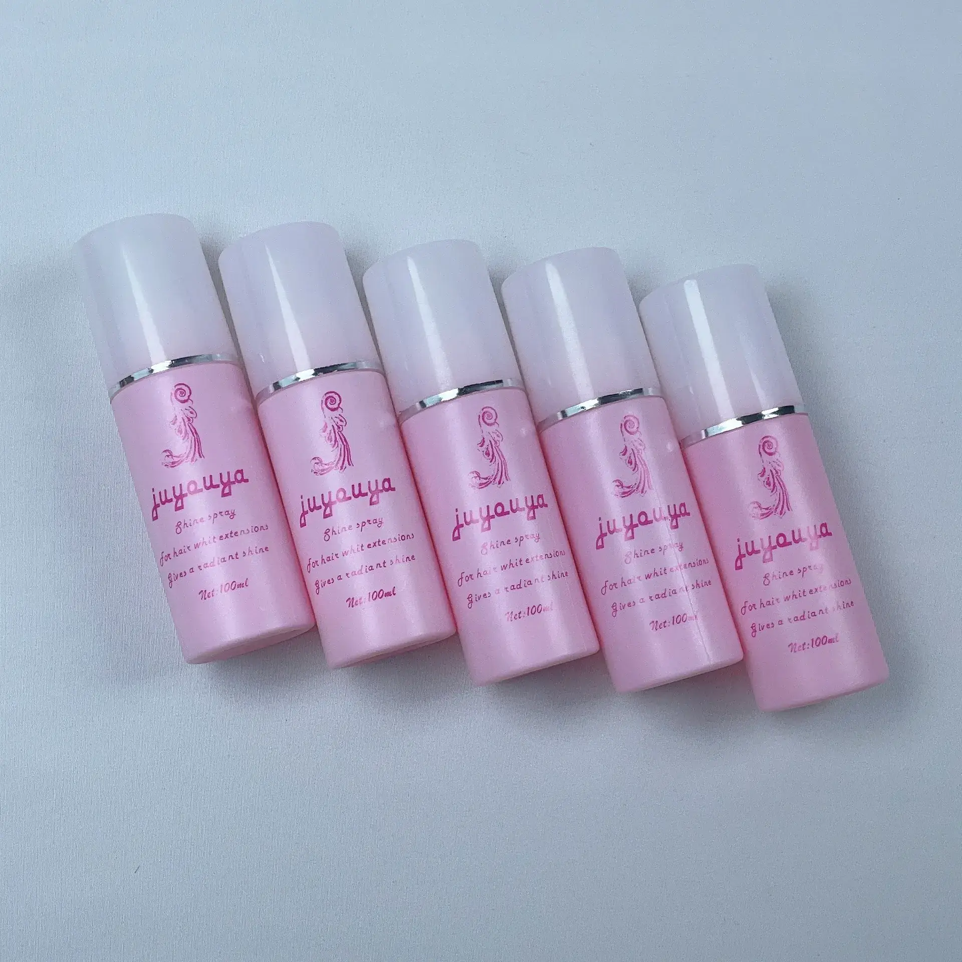Pink Anti-Frizz Hair Spray 100ml Softener for Fake Hair - Image 3