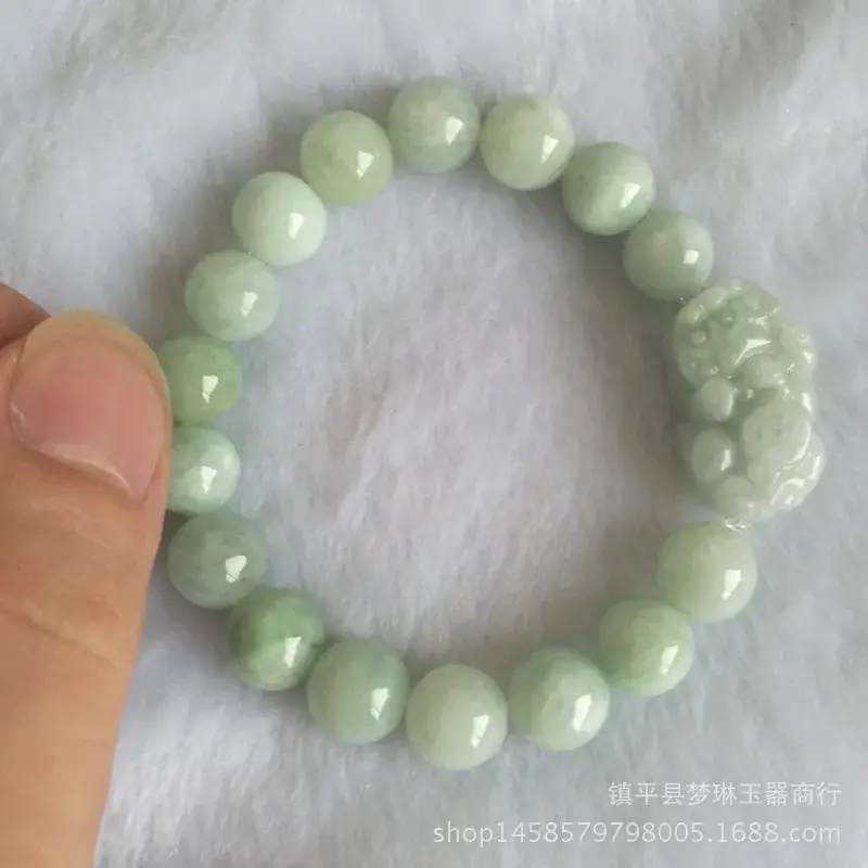 Natural Jade Bracelet for Men Women Elegant Design - Image 3