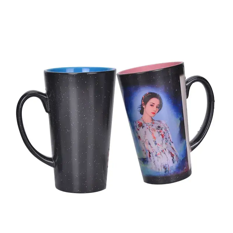 Color Changing Ceramic Mug Set for Couples - Image 3