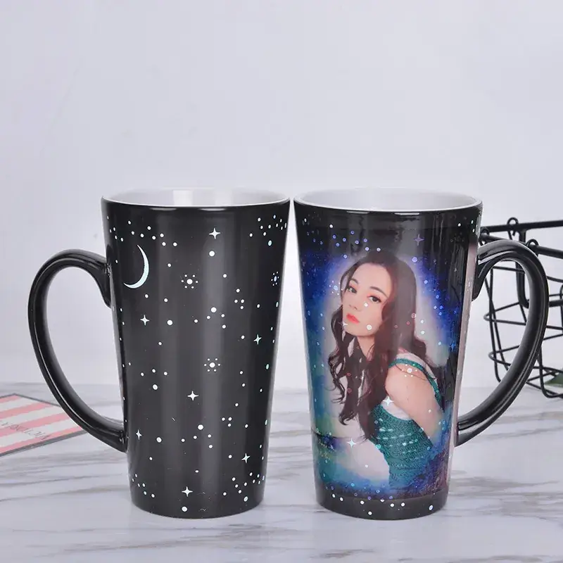 Color Changing Ceramic Mug Set for Couples - Image 4