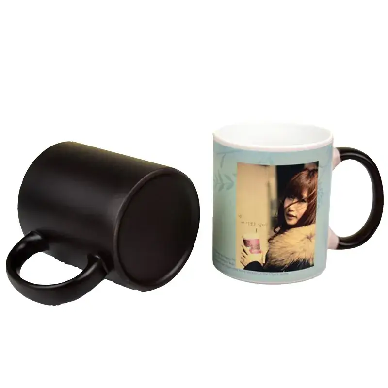 Color Changing Ceramic Mug Set for Couples - Image 5