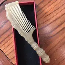 Jade Sandalwood Horn Hair Comb for Men — feature 20