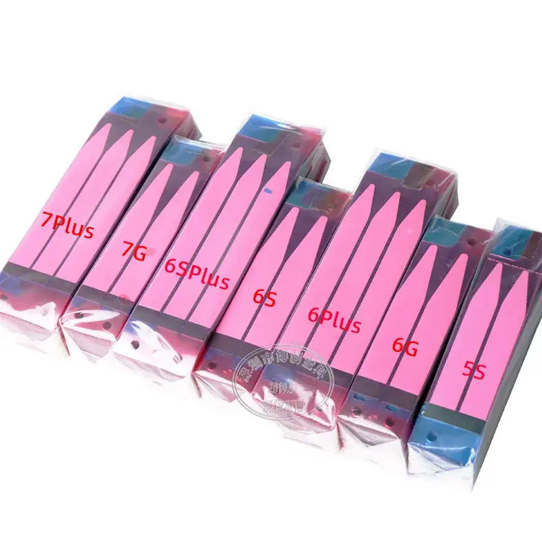 Double Sided Universal Battery Glue Tape Pink Blue