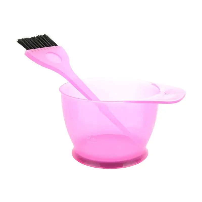 Blue Plastic Hair Dye & Comb Set