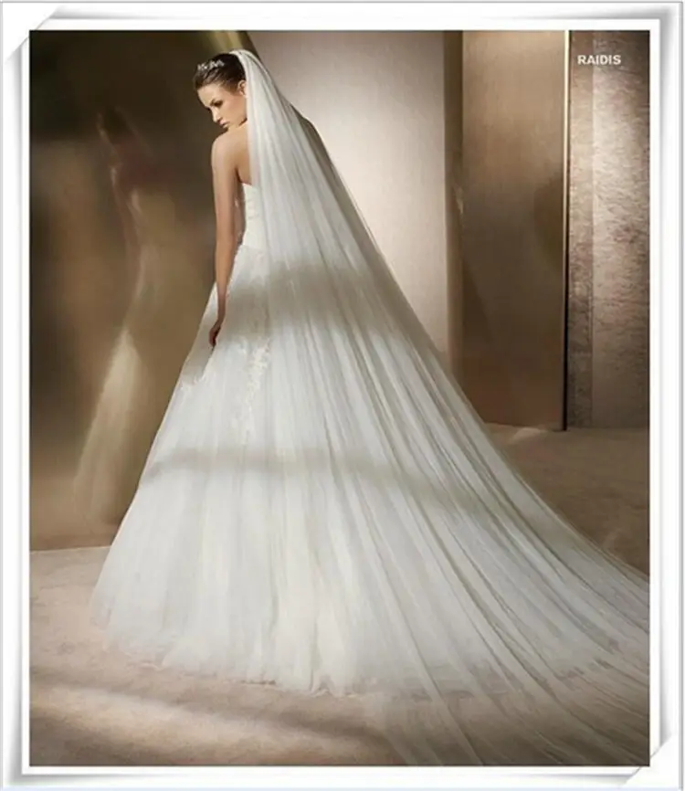 Simple Double Layer 3m Bridal Yarn Tail Soft Yarn - Image 4