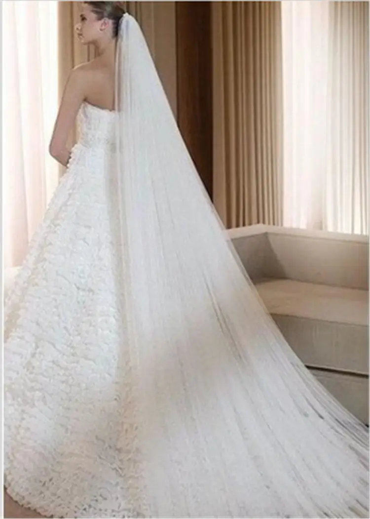 Simple Double Layer 3m Bridal Yarn Tail Soft Yarn - Image 6