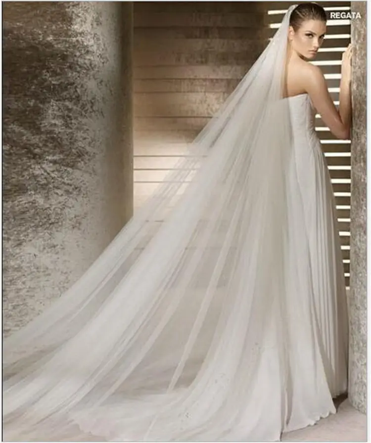 Simple Double Layer 3m Bridal Yarn Tail Soft Yarn - Image 7