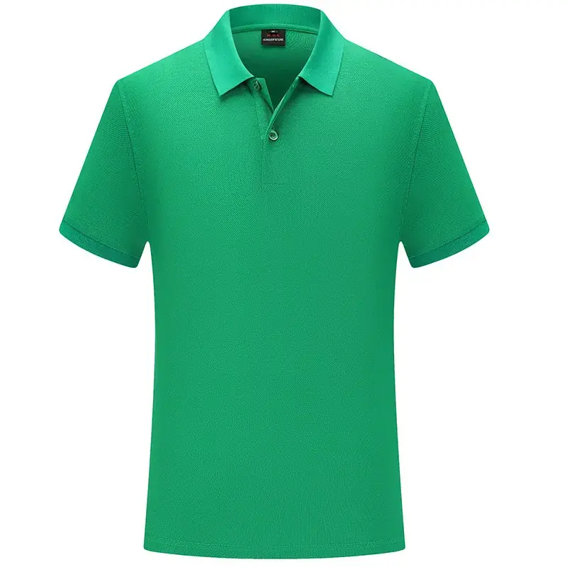 Men Blue Polo T-Shirt with Logo & Customizable Design - Image 13