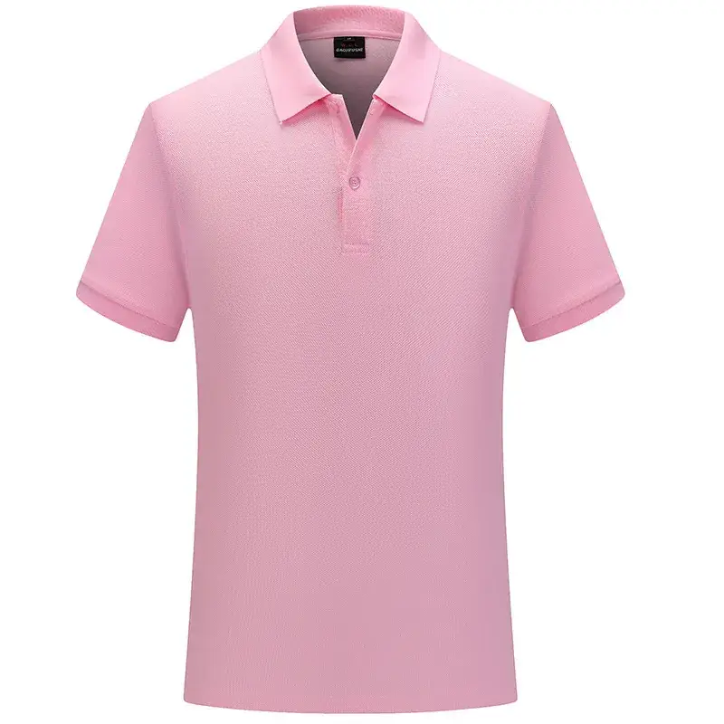 Men Blue Polo T-Shirt with Logo & Customizable Design - Image 2