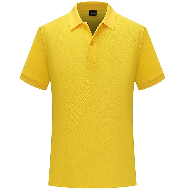 Men Blue Polo T-Shirt with Logo & Customizable Design - Image 4
