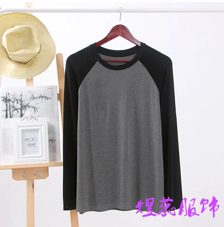 Men Raglan Sleeve T-Shirt Grey White Spinning — feature 15
