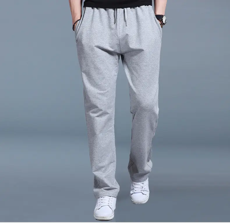 Men's Navy Blue Casual Sweatpants Large Size — feature 12