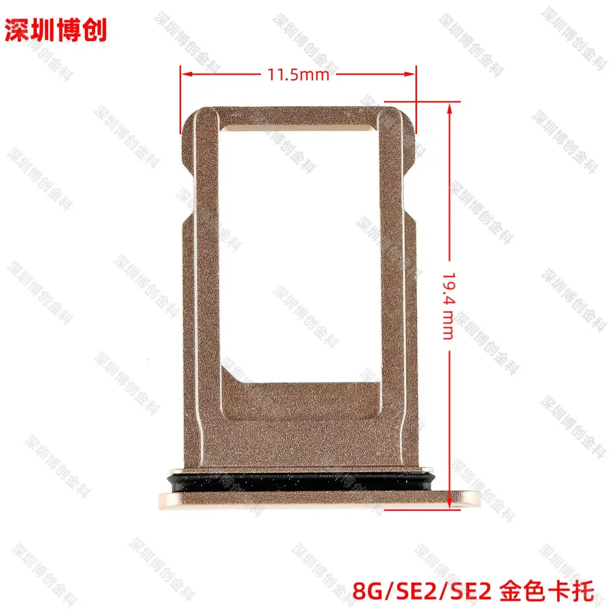 Aluminum Alloy Mobile Phone Card Tray with Waterproof Ring - Image 33