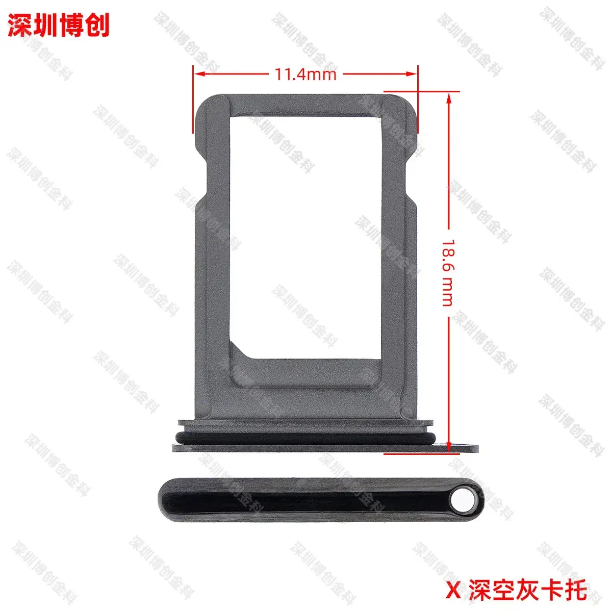 Aluminum Alloy Mobile Phone Card Tray with Waterproof Ring - Image 42