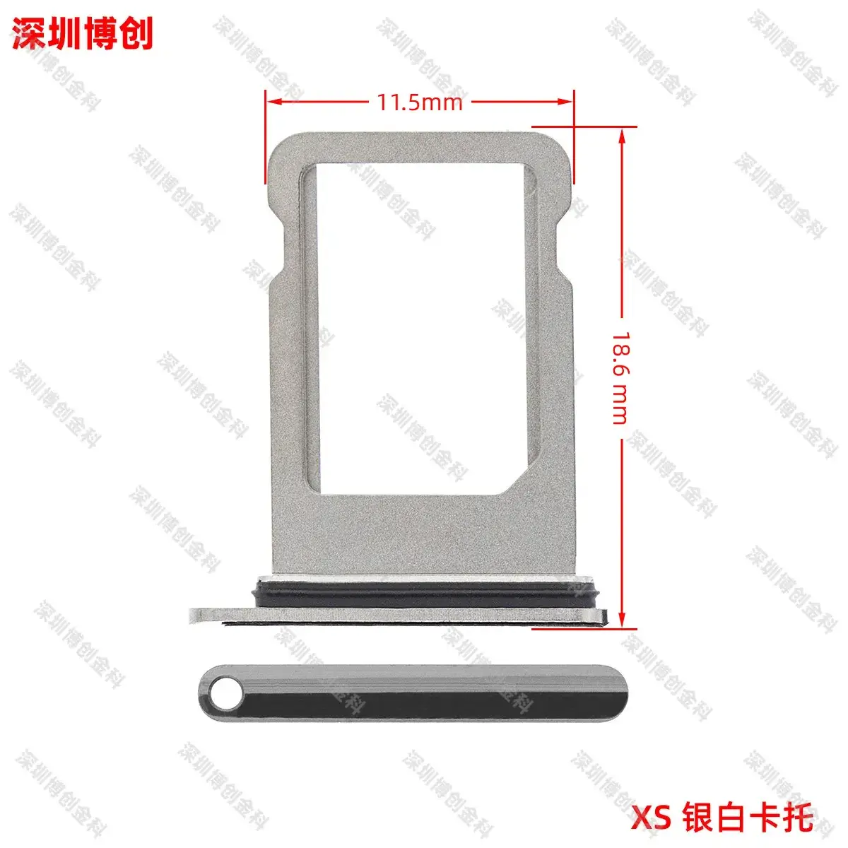 Aluminum Alloy Mobile Phone Card Tray with Waterproof Ring - Image 43