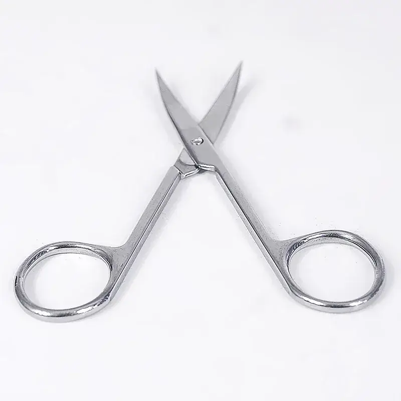 Stainless Steel Double Eyelid Scissors for Beauty & Home Use