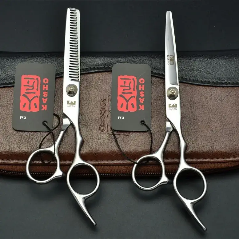 Firesmith 6.0" Silver Hair Scissors for Men - Image 2