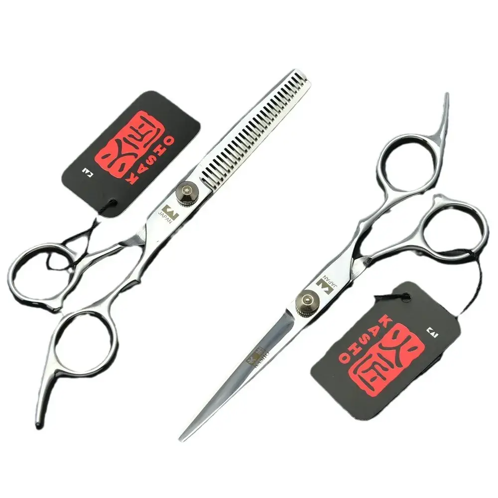 Firesmith 6.0" Silver Hair Scissors for Men - Image 5