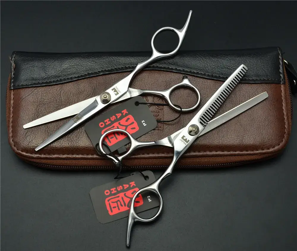 Firesmith 6.0" Silver Hair Scissors for Men — feature 12