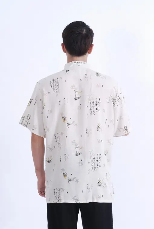 Chinese Tang Suit Cotton Linen Summer Autumn Men Top — feature 10