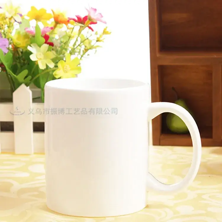 White Thermal Transfer Mug with Handle - Image 4
