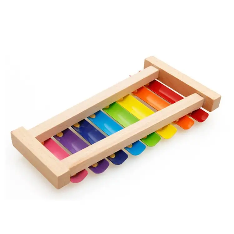 Wooden Eight-Note Musical Instrument for Kids