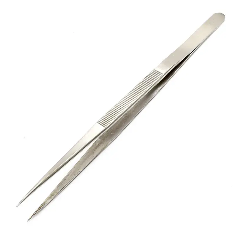 18cm Stainless Steel Tweezers for Mobile Repair