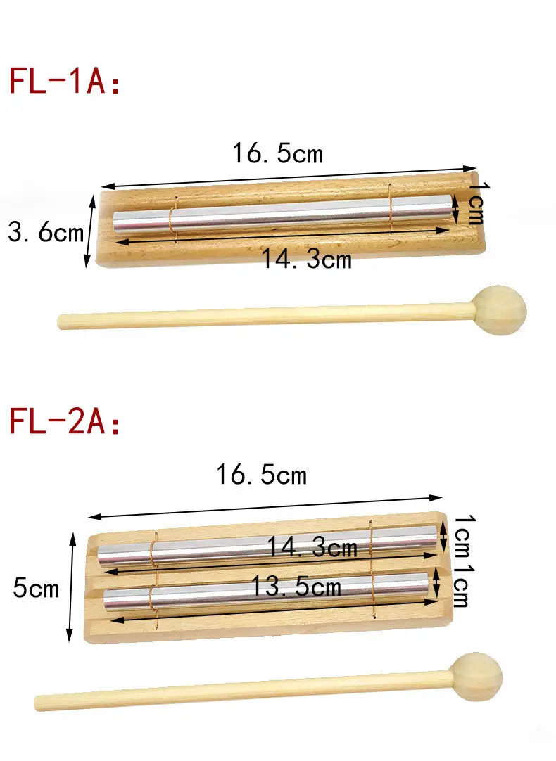 Cross-Border Dropshipping Beech Wood Wind Chime Percussion 12357 Sound Healing Musical Instrument Meditation Energy — feature 4