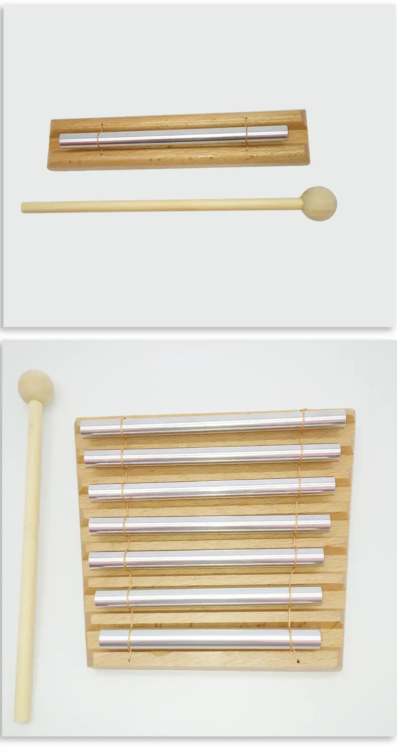 Cross-Border Dropshipping Beech Wood Wind Chime Percussion 12357 Sound Healing Musical Instrument Meditation Energy — feature 9