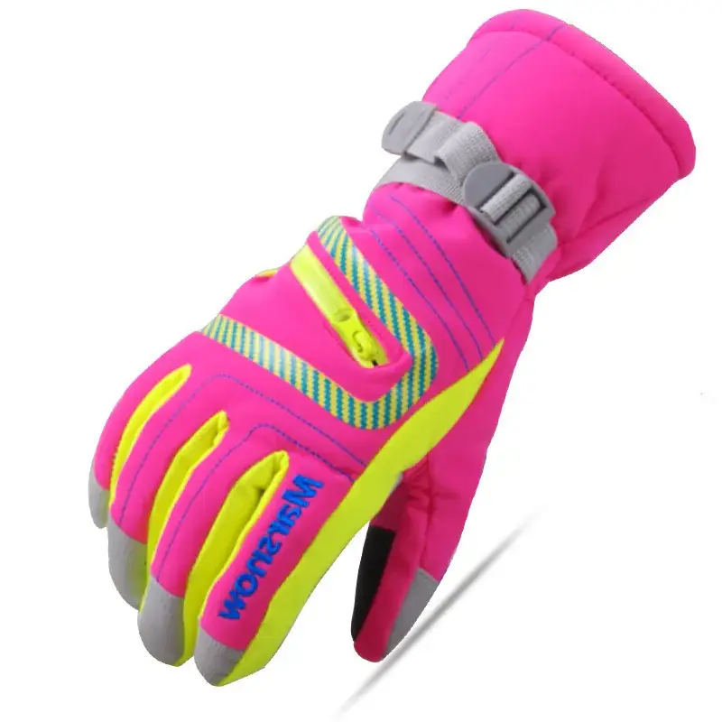 Winter Ski Gloves Thickened Full Finger Waterproof Windproof - Image 7
