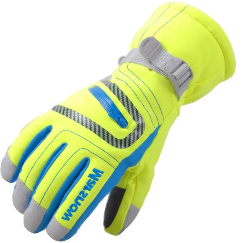 Winter Ski Gloves Thickened Full Finger Waterproof Windproof - Image 10