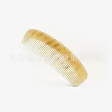 Natural Green Corner Comb for Hairdressing and Daily Use — feature 4