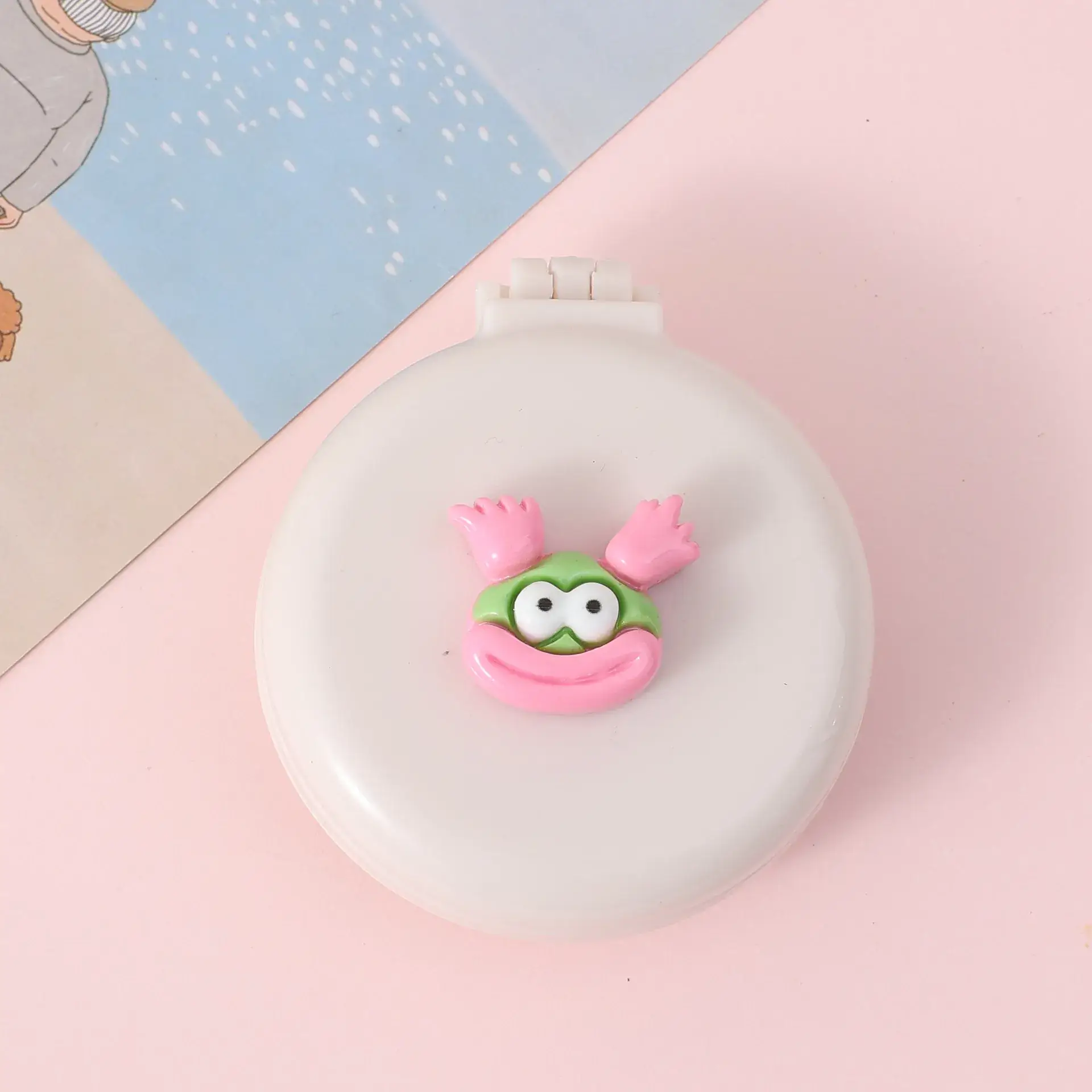 Doll Mini Hair Comb Mirror for Girls