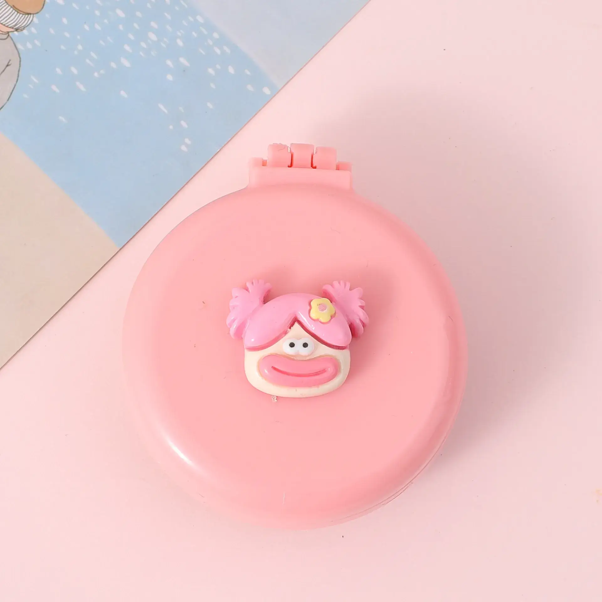 Doll Mini Hair Comb Mirror for Girls