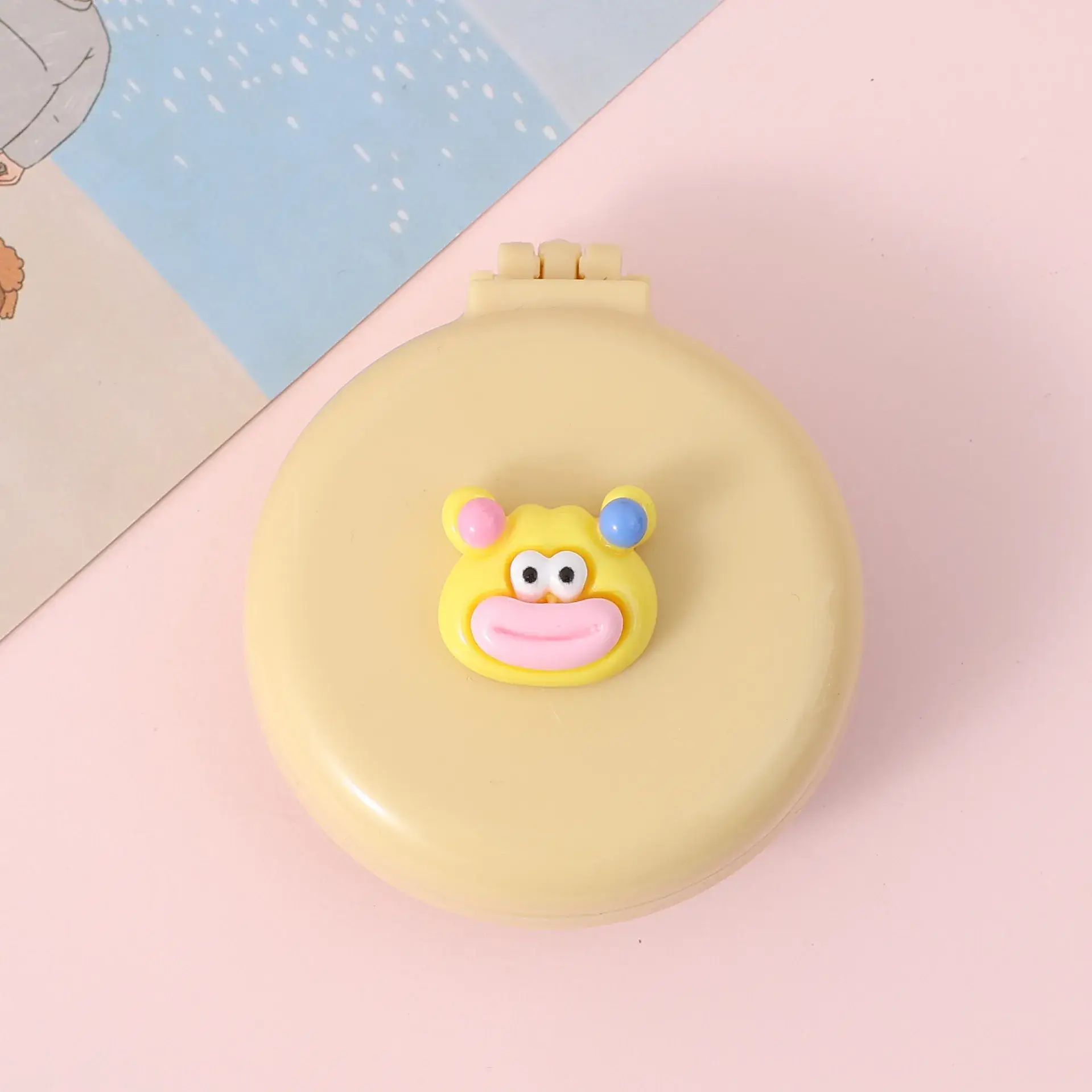 Doll Mini Hair Comb Mirror for Girls